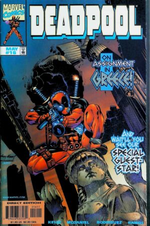 Couverture de DEADPOOL (1997) #16 - par Andy Kubert - lecubeacomics.com