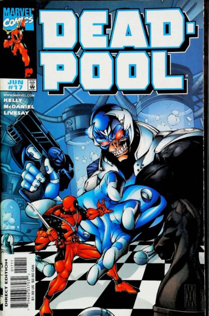 Couverture de DEADPOOL (1997) #17 - par Walter Mcdaniel - lecubeacomics.com
