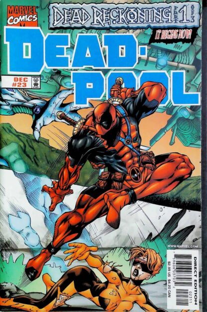 Couverture de DEADPOOL (1997) #23 - par Walter Mcdaniel - lecubeacomics.com
