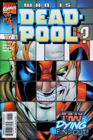 Couverture de DEADPOOL (1997) #32 - par Pete Woods - lecubeacomics.com