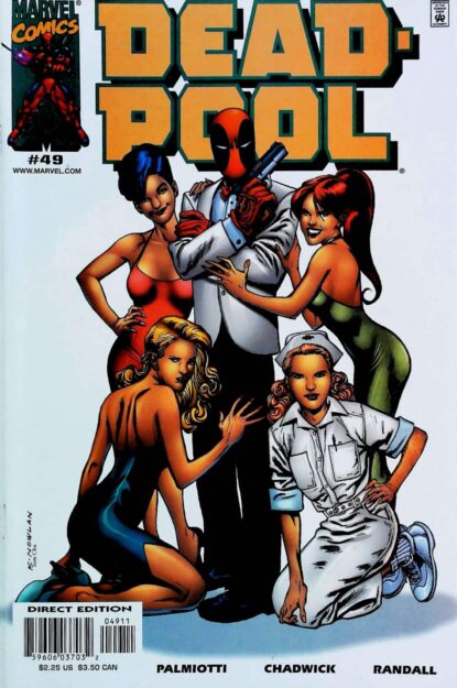 Couverture de DEADPOOL (1997) #49 - par Kevin Nowlan - lecubeacomics.com