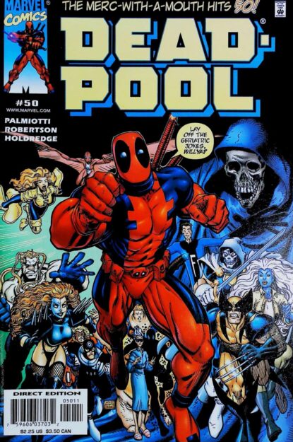 Couverture de DEADPOOL (1997) #50 - par Art Adams - lecubeacomics.com