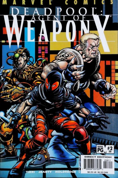 Couverture de DEADPOOL (1997) #58 - par Barry Windsor-Smith - lecubeacomics.com