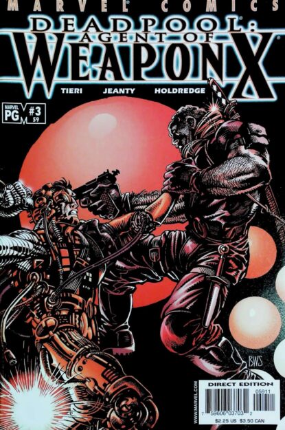 Couverture de DEADPOOL (1997) #59 - par Barry Windsor-Smith - lecubeacomics.com