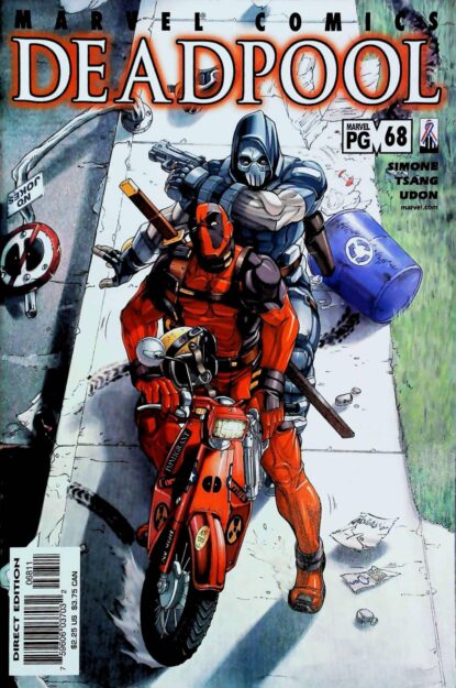 Couverture de DEADPOOL (1997) #68 - par Alvin Lee - lecubeacomics.com