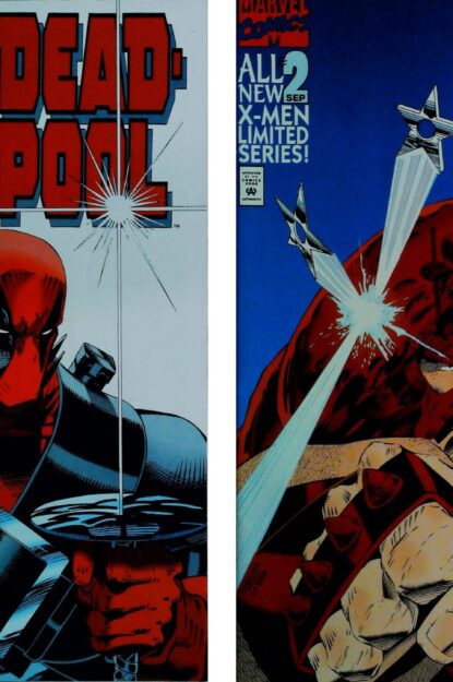 DEADPOOL (1994) #1-4 COMPLETE SET - Marvel - lecubeacomics.com Couverture de DEADPOOL (1994) #1-4 COMPLETE SET - par Ian Churchill - lecubeacomics.com