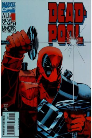 Couverture de DEADPOOL (1994) #1-4 COMPLETE SET - par Ian Churchill - lecubeacomics.com