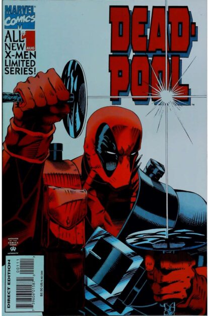 Couverture de DEADPOOL (1994) #1-4 COMPLETE SET - par Ian Churchill - lecubeacomics.com