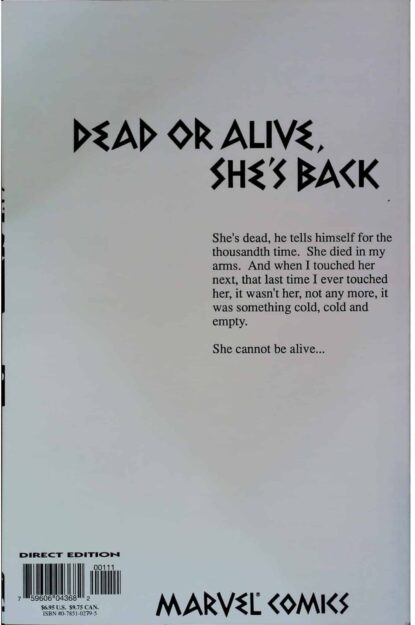 ELEKTRA LIVES AGAIN (1990) - Epic - lecubeacomics.com Couverture de ELEKTRA LIVES AGAIN (1990) - par Frank Miller - lecubeacomics.com