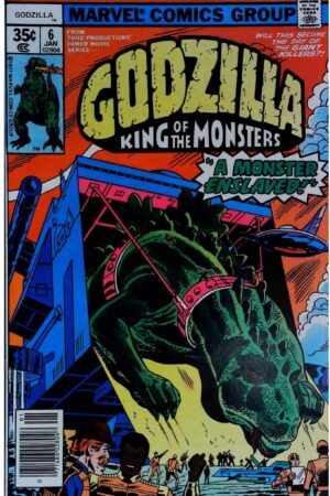 Couverture de GODZILLA (1977) #6 - par Herb Trimpe - lecubeacomics.com