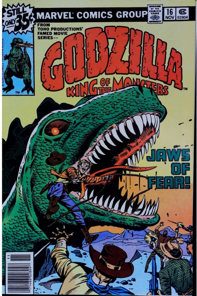 Godzilla #16, vue de l'exemplaire