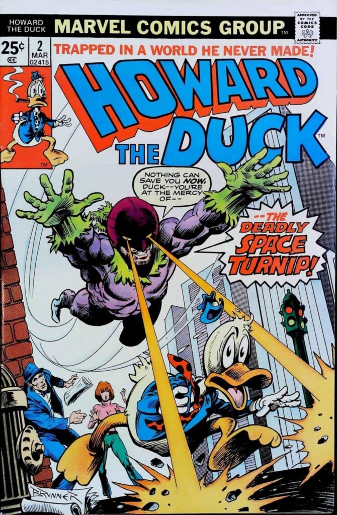 Howard The Duck #2, vue de l'exemplaire
