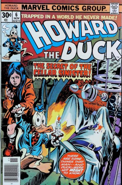 Couverture de HOWARD THE DUCK (1976) #6 - par Gene Colan - lecubeacomics.com