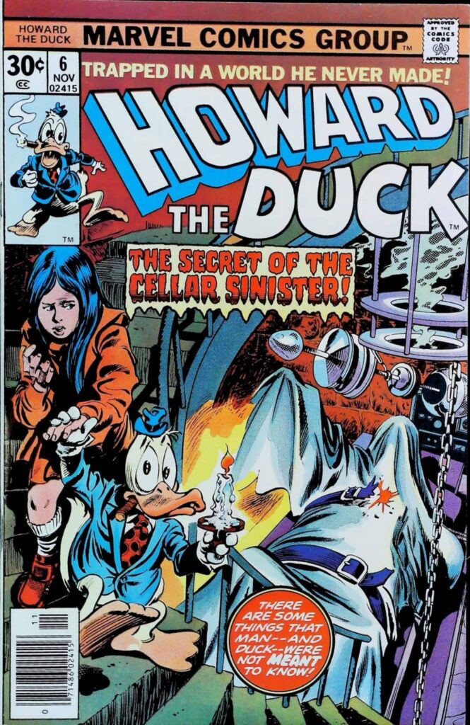 Howard The Duck #6, vue de l'exemplaire