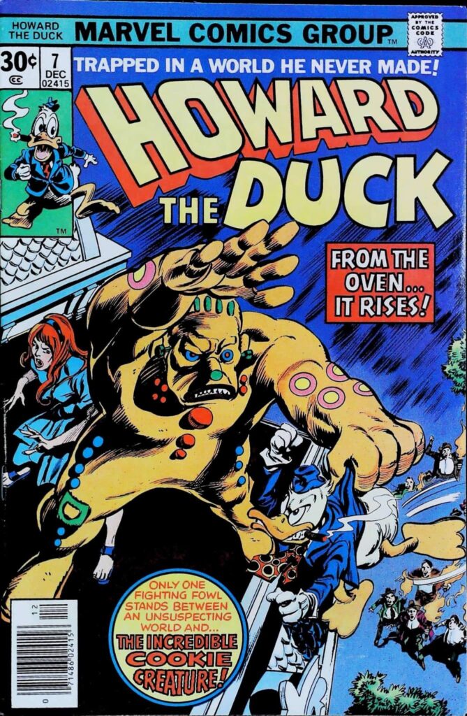 Howard The Duck #7, vue de l'exemplaire