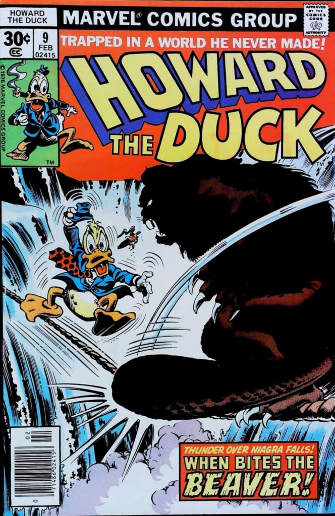 Howard The Duck #9, vue de l'exemplaire