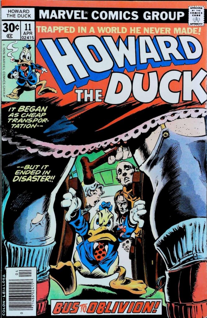 Howard The Duck #11, vue de l'exemplaire