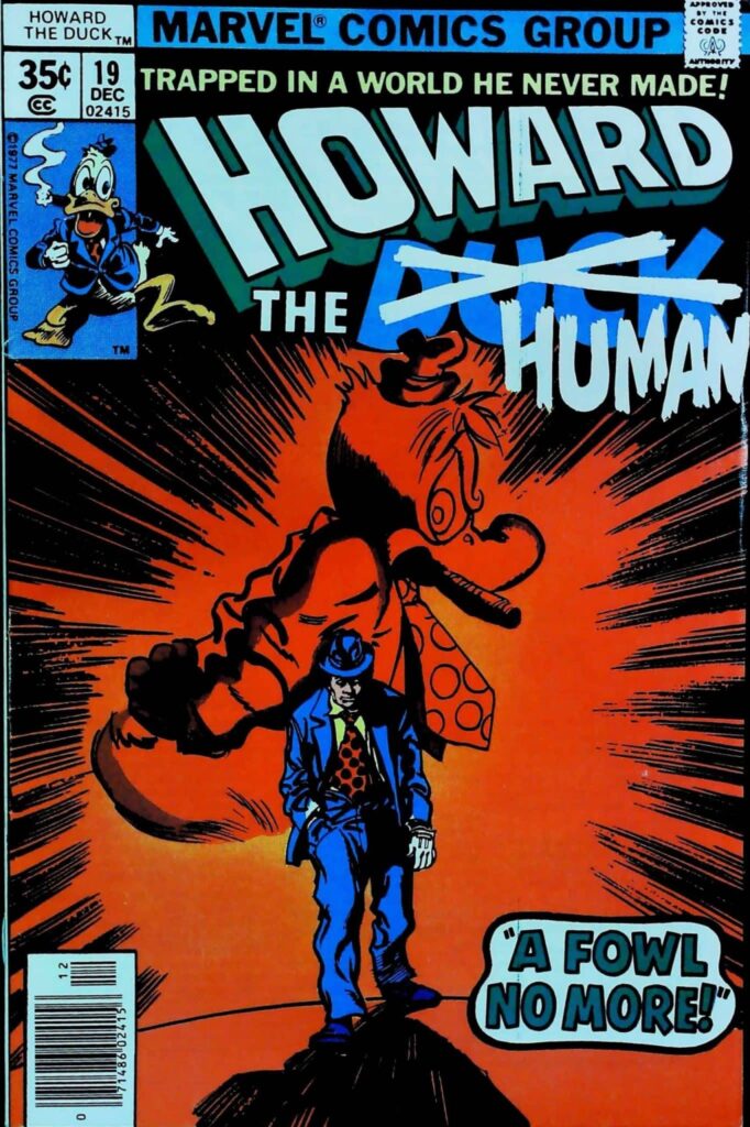 Howard The Duck #19, vue de l'exemplaire