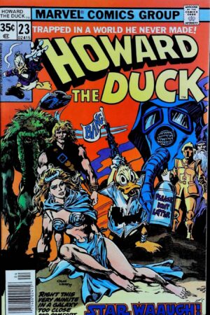 Couverture de HOWARD THE DUCK (1976) #23 - par Gene Colan - lecubeacomics.com