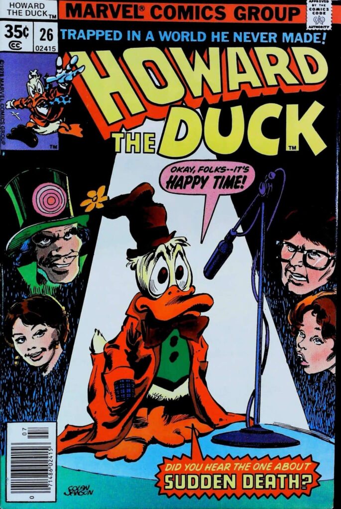 Howard The Duck #26, vue de l'exemplaire