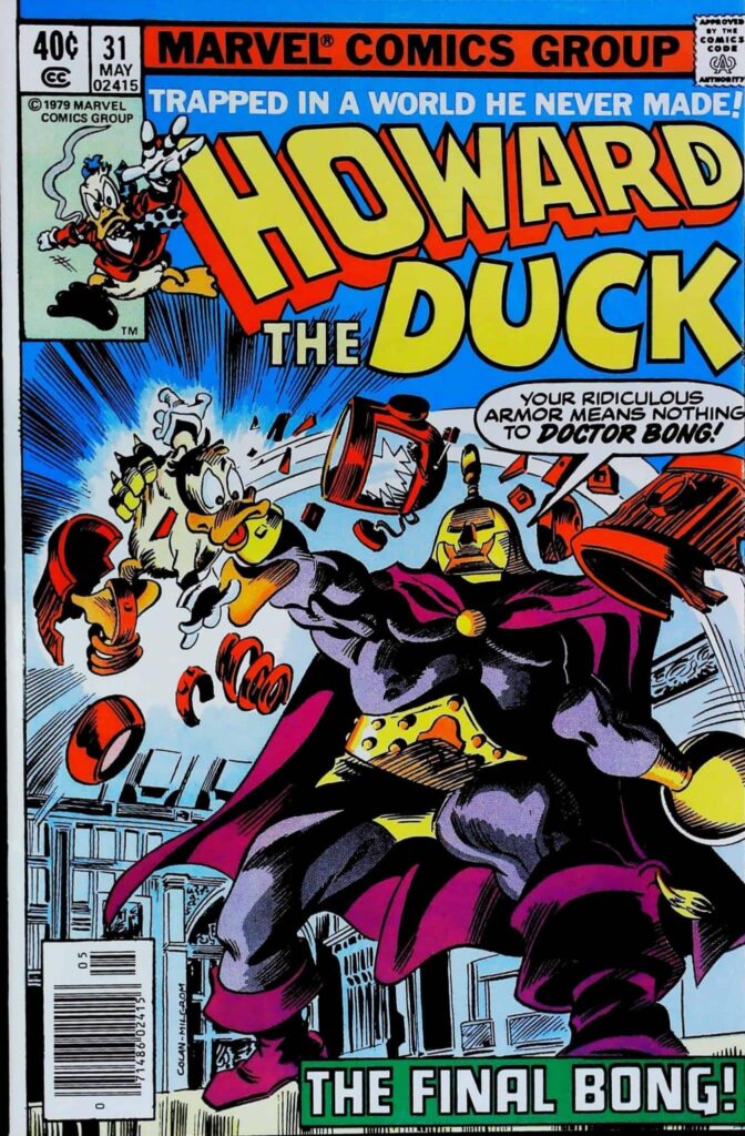 Howard The Duck #31, vue de l'exemplaire