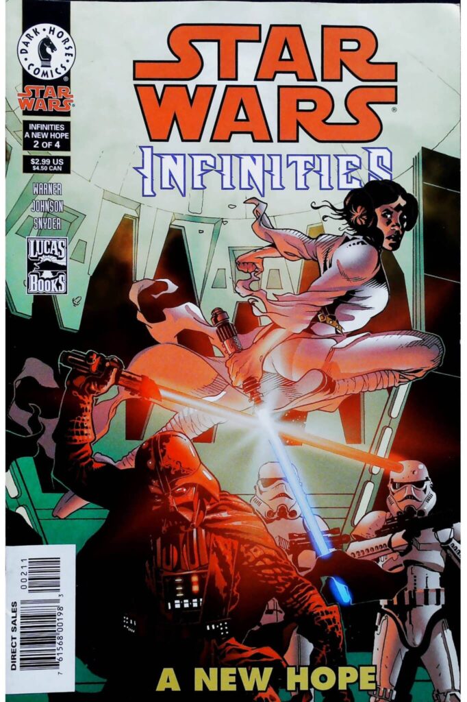 Star Wars : Infinities - A New Hope #2, vue de l'exemplaire