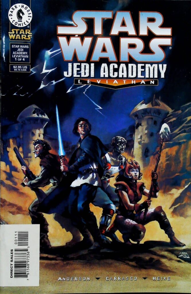 Star Wars : Jedi Academy - Leviathan #1-4 Complete Set Vf 8.0 To Vf/Nm 9.0, vue de l'exemplaire