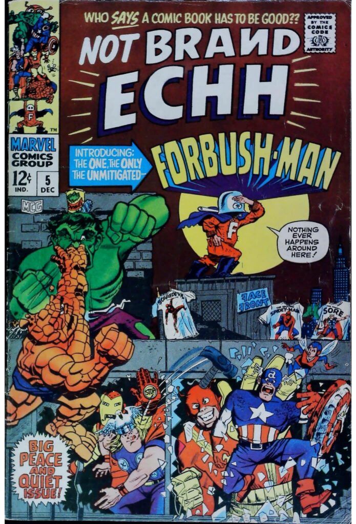 Not Brand Echh #5, vue de l'exemplaire