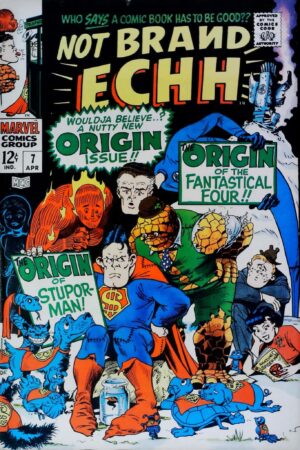 Couverture de NOT BRAND ECHH (1967) #7 - par Marie Severin - lecubeacomics.com