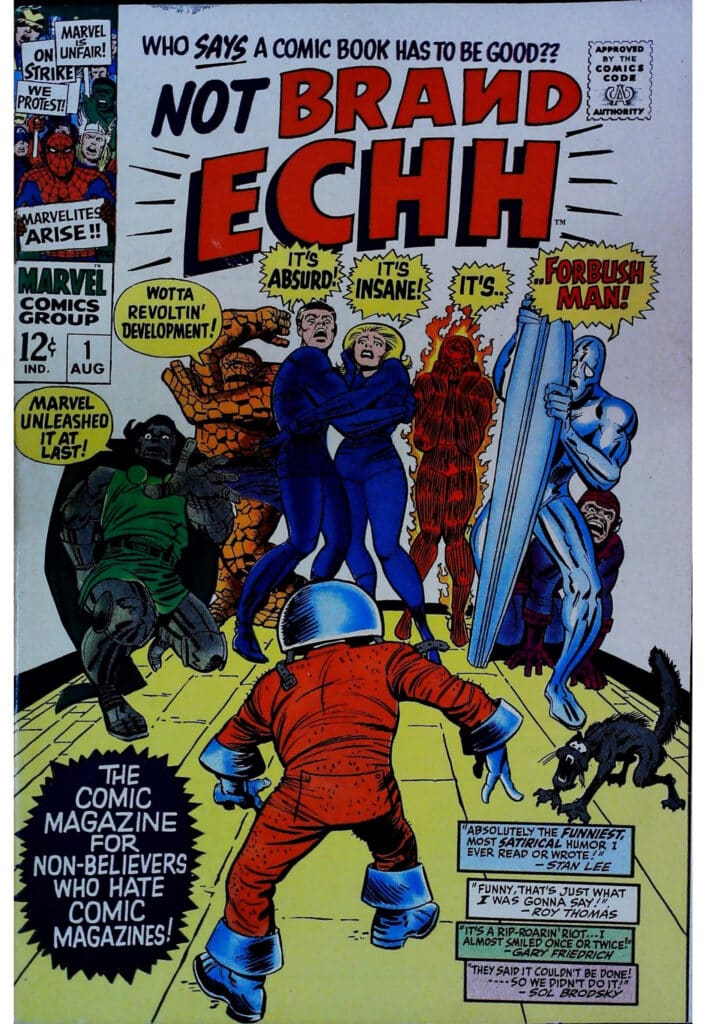 Not Brand Echh #1, vue de l'exemplaire