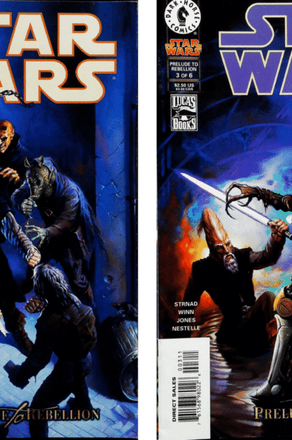 STAR WARS : PRELUDE TO REBELLION (1998) #1-6 COMPLETE SET - Dark Horse - lecubeacomics.com Couverture de STAR WARS : PRELUDE TO REBELLION (1998) #1-6 COMPLETE SET - par Ken Kelly - lecubeacomics.com