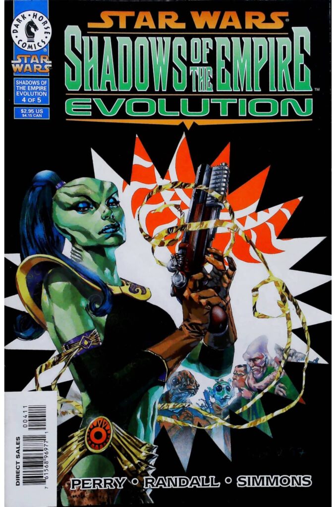 Star Wars : Shadows Of The Empire: Evolution #4, vue de l'exemplaire