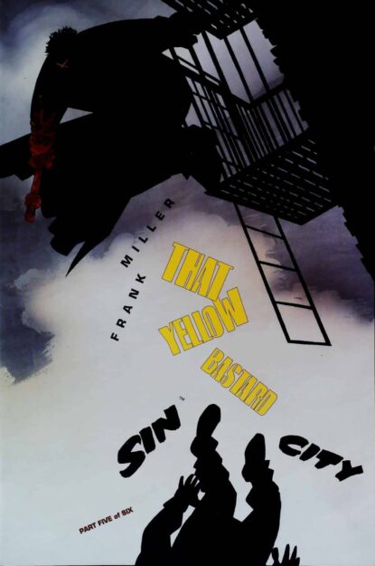 SIN CITY : THAT YELLOW BASTARD #5 - Dark Horse - lecubeacomics.com Couverture de SIN CITY : THAT YELLOW BASTARD #5 - par Frank Miller - lecubeacomics.com