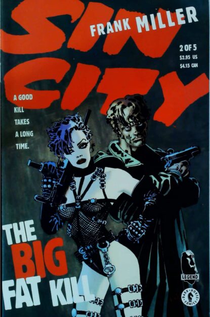 SIN CITY : THE BIG FAT KILL #1-5 COMPLETE SET FN 6.0 TO FN/VF 7.0 - Dark Horse - lecubeacomics.com Couverture de SIN CITY : THE BIG FAT KILL #1-5 COMPLETE SET FN 6.0 TO FN/VF 7.0 - par Frank Miller - lecubeacomics.com