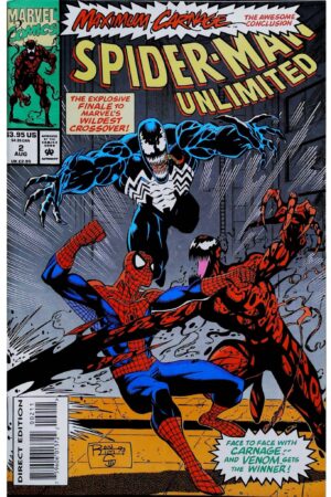 Couverture de SPIDER-MAN UNLIMITED (1993) #2 - par Ron Lim - lecubeacomics.com