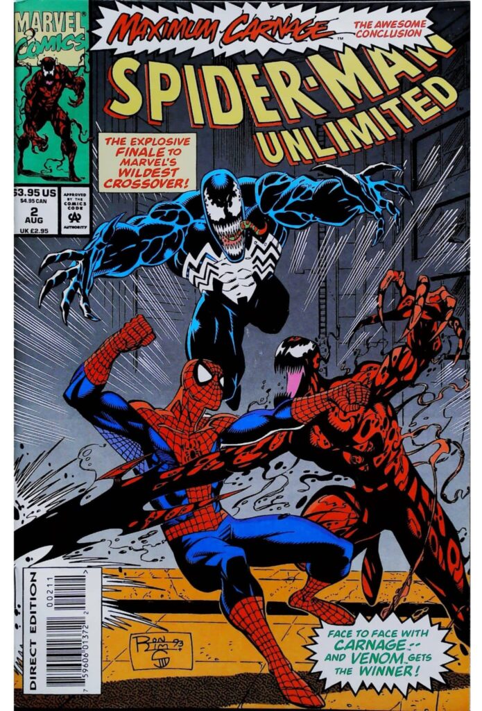 Spider-Man Unlimited #2, vue de l'exemplaire