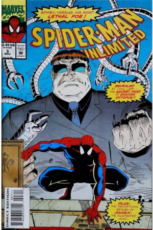 Couverture de SPIDER-MAN UNLIMITED (1993) #3 - par Ron Lim - lecubeacomics.com