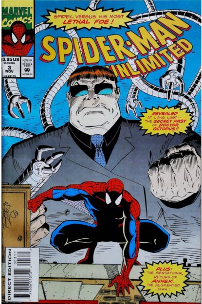 Couverture de SPIDER-MAN UNLIMITED (1993) #3 - par Ron Lim - lecubeacomics.com