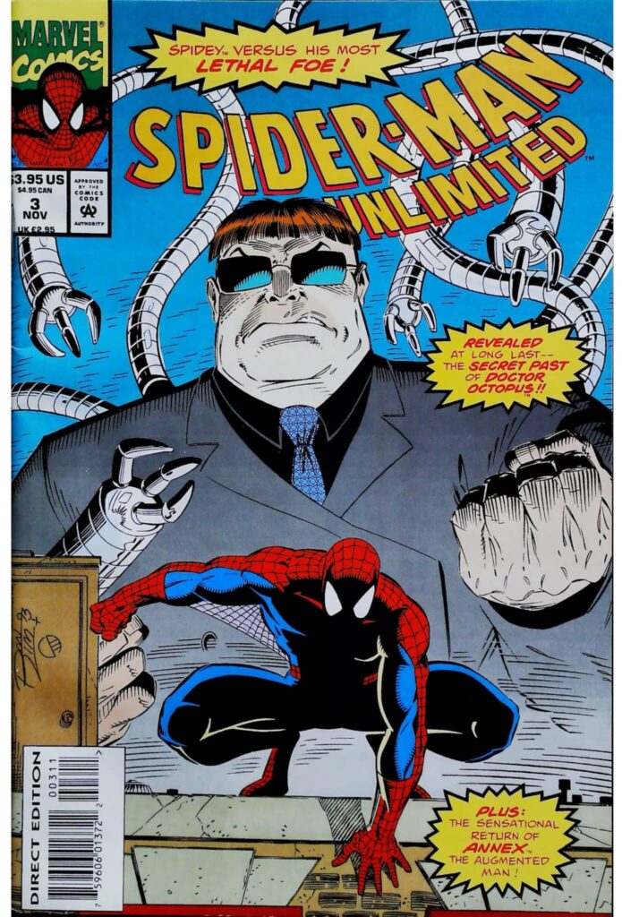 Spider-Man Unlimited #3, vue de l'exemplaire