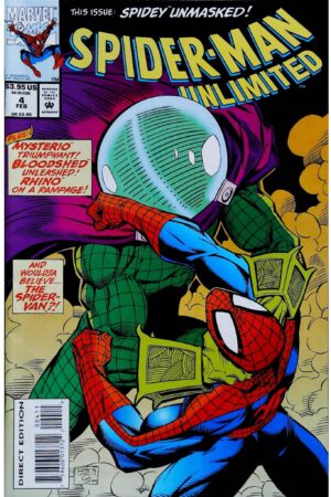 Couverture de SPIDER-MAN UNLIMITED (1993) #4 - par Ron Lim - lecubeacomics.com