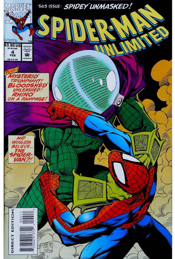 Spider-Man Unlimited #4, vue de l'exemplaire
