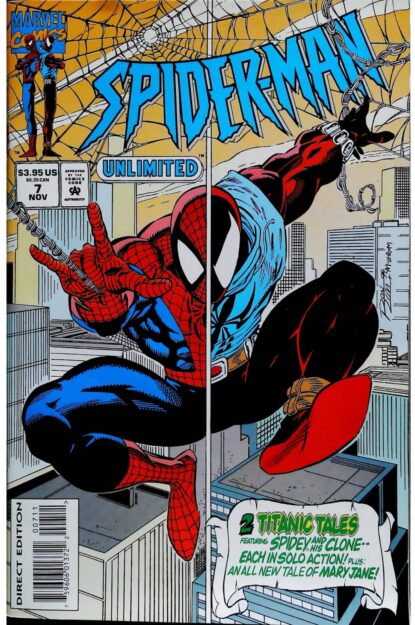 Couverture de SPIDER-MAN UNLIMITED (1993) #7 - par Al Milgrom - lecubeacomics.com
