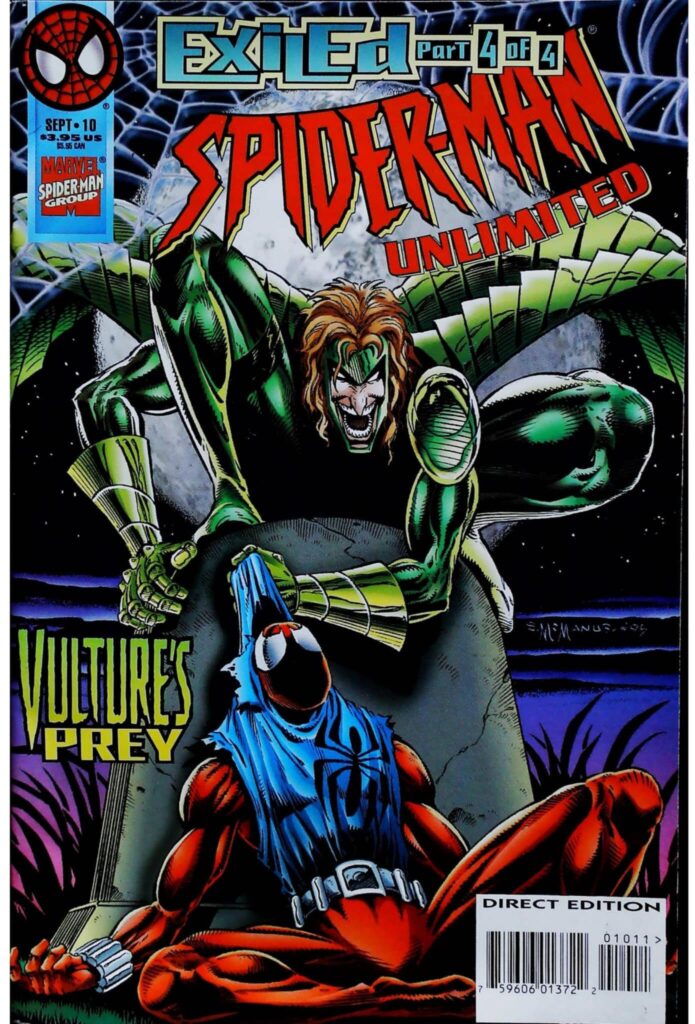 Spider-Man Unlimited #10, vue de l'exemplaire