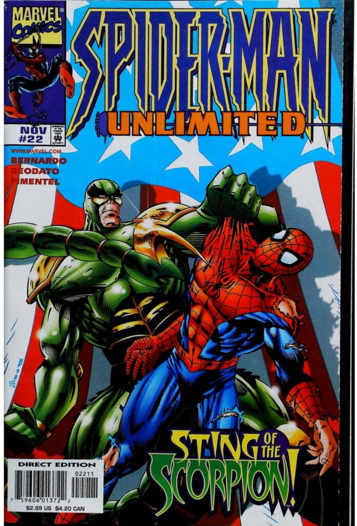 Spider-Man Unlimited #22, vue de l'exemplaire