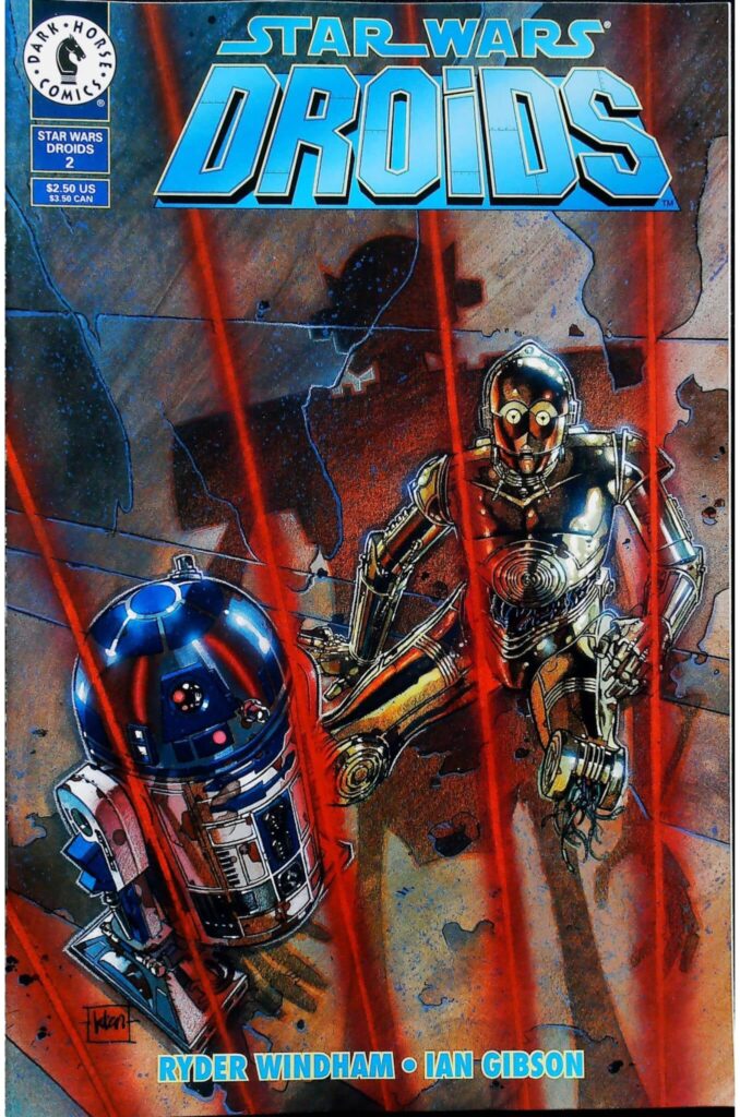 Star Wars : Droids #2, vue de l'exemplaire
