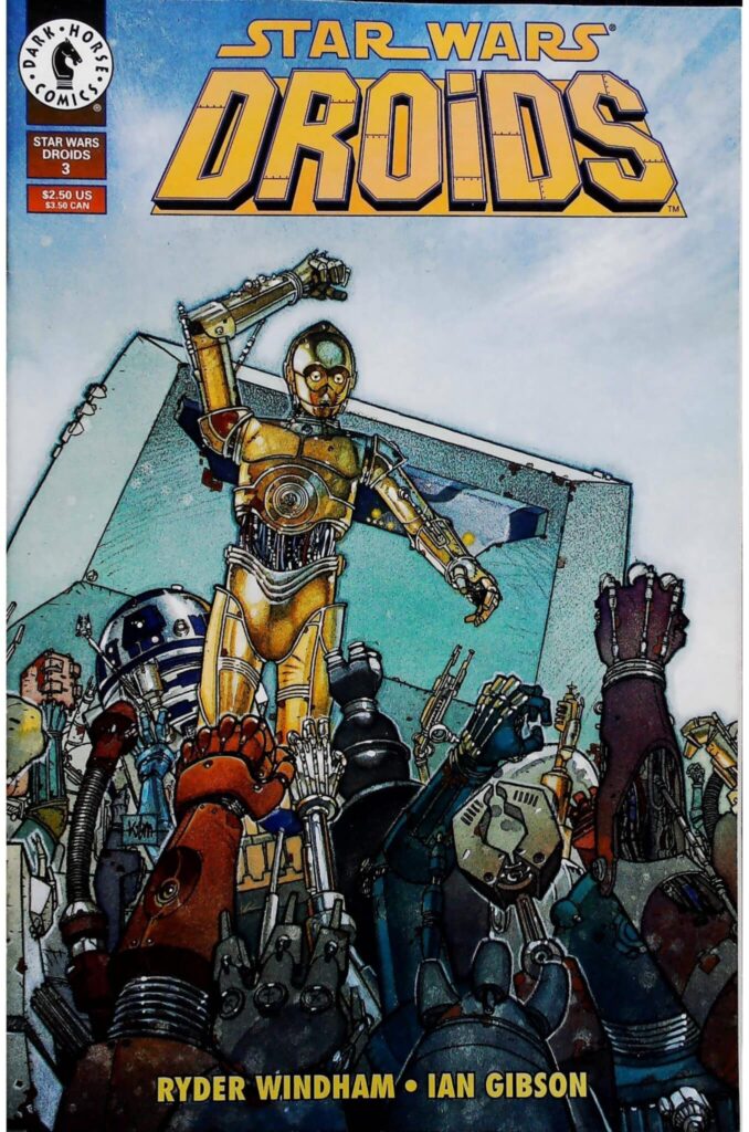 Star Wars : Droids #3, vue de l'exemplaire