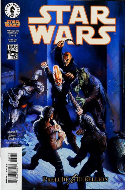 Couverture de STAR WARS (1998) #2 - par Ken Kelly - lecubeacomics.com