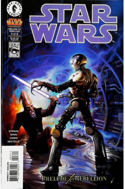 Couverture de STAR WARS (1998) #3 - par Ken Kelly - lecubeacomics.com