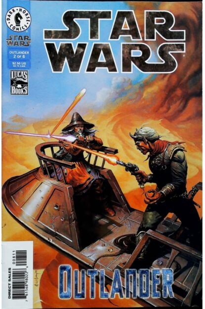 Couverture de STAR WARS (1998) #8 - par Ken Kelly - lecubeacomics.com