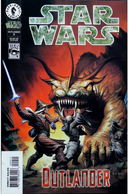 Couverture de STAR WARS (1998) #9 - par Ken Kelly - lecubeacomics.com